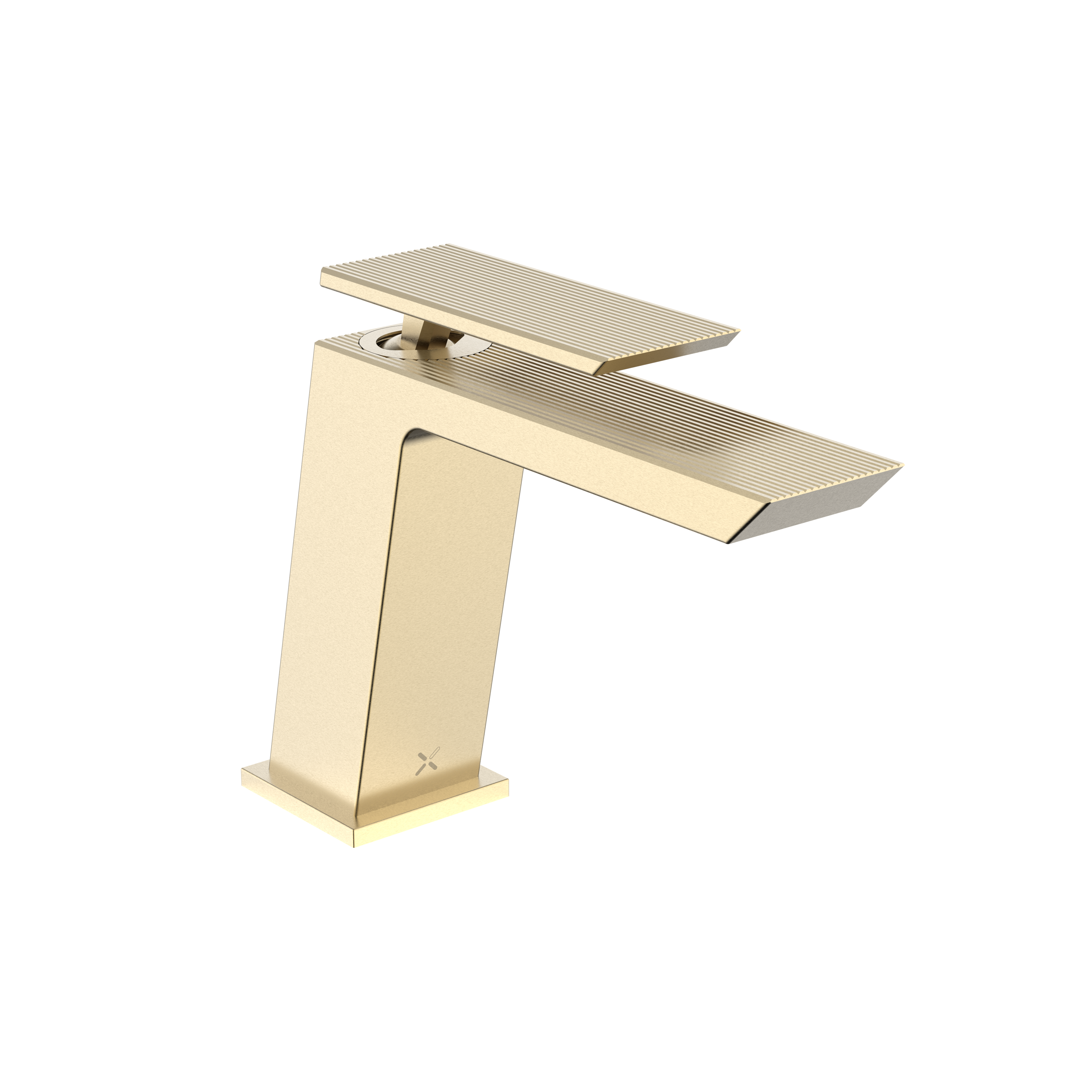 Crosswater Limit Basin Monobloc Brushed Brass