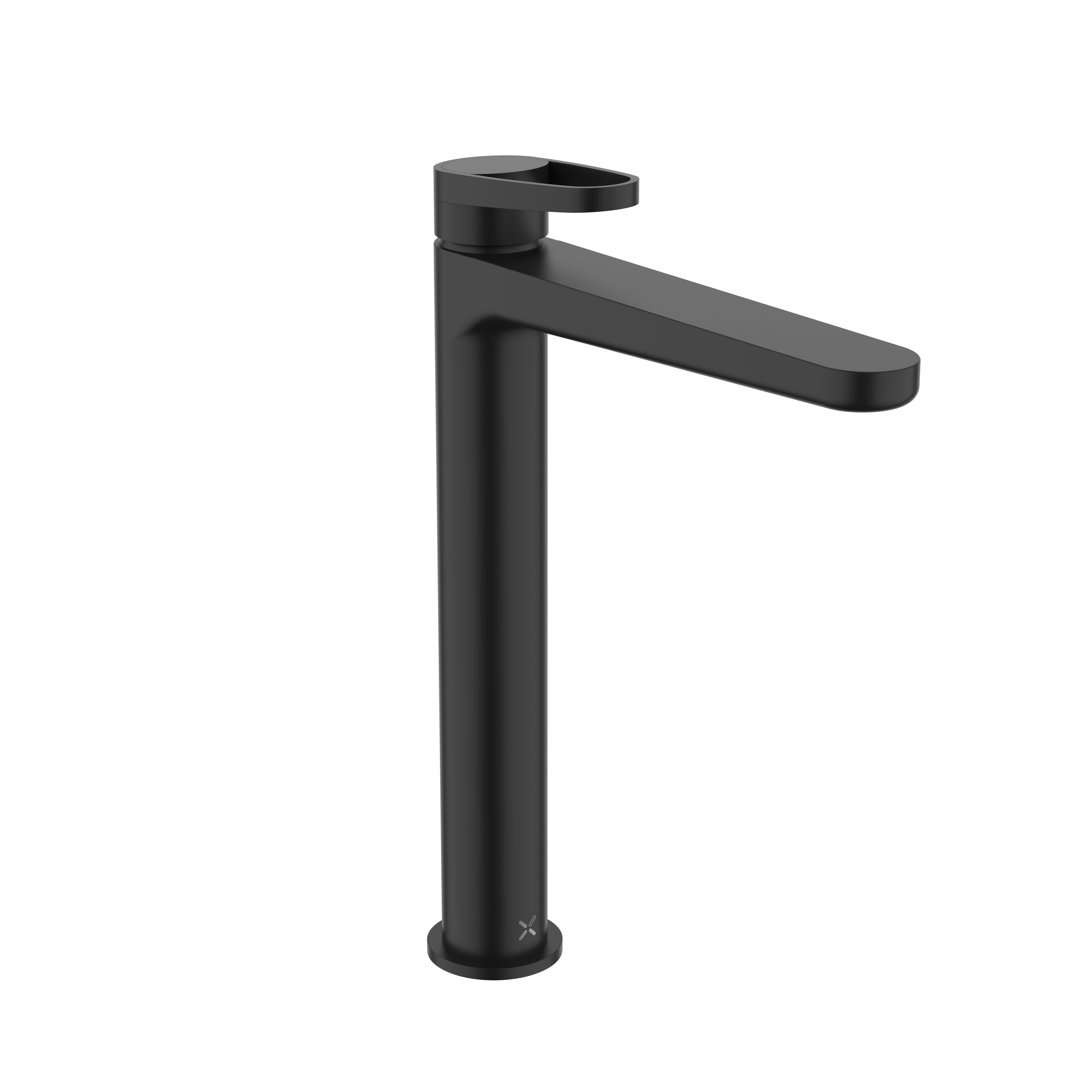 Crosswater Lazo Tall Basin Monobloc Matt Black