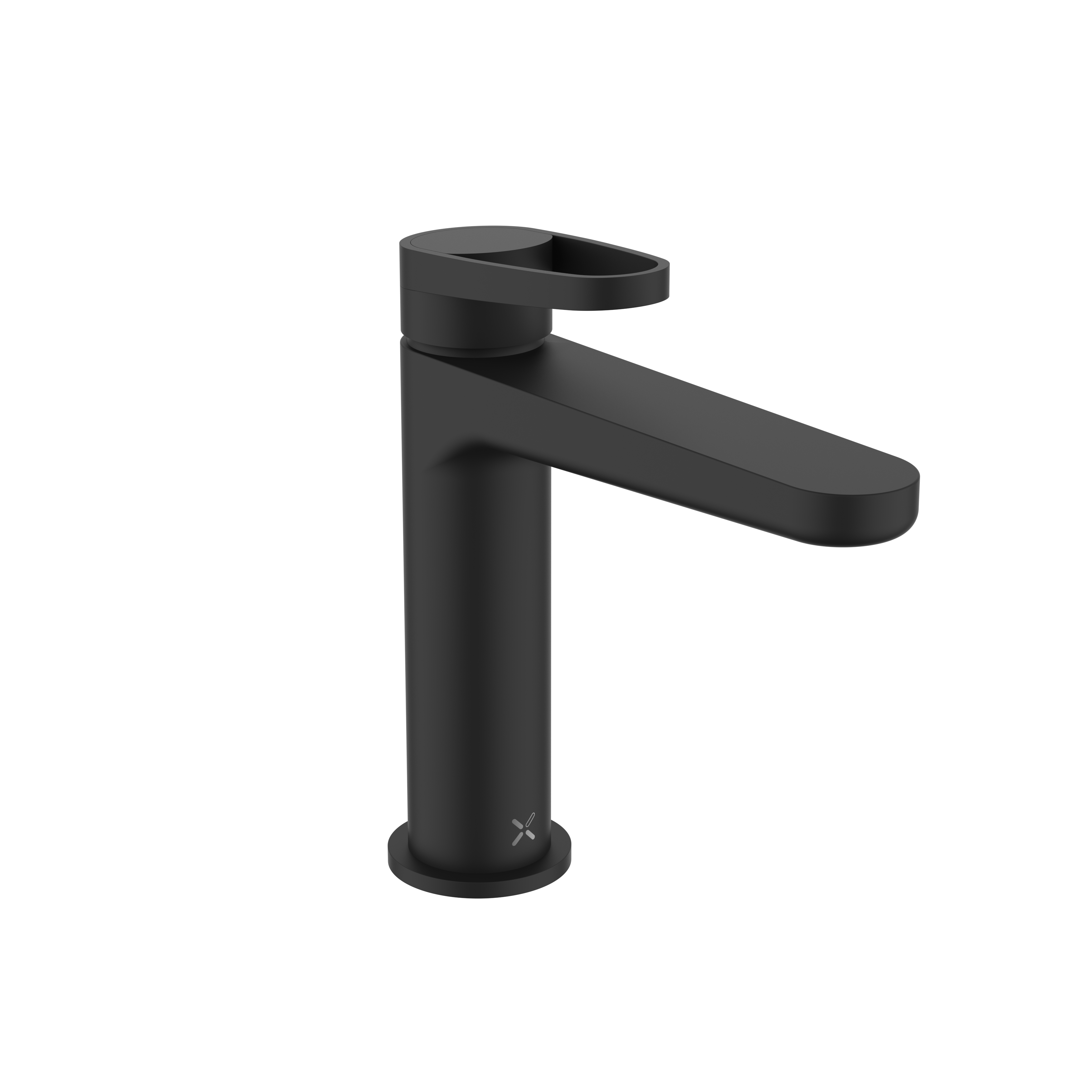 Crosswater Lazo Basin Monobloc Matt Black