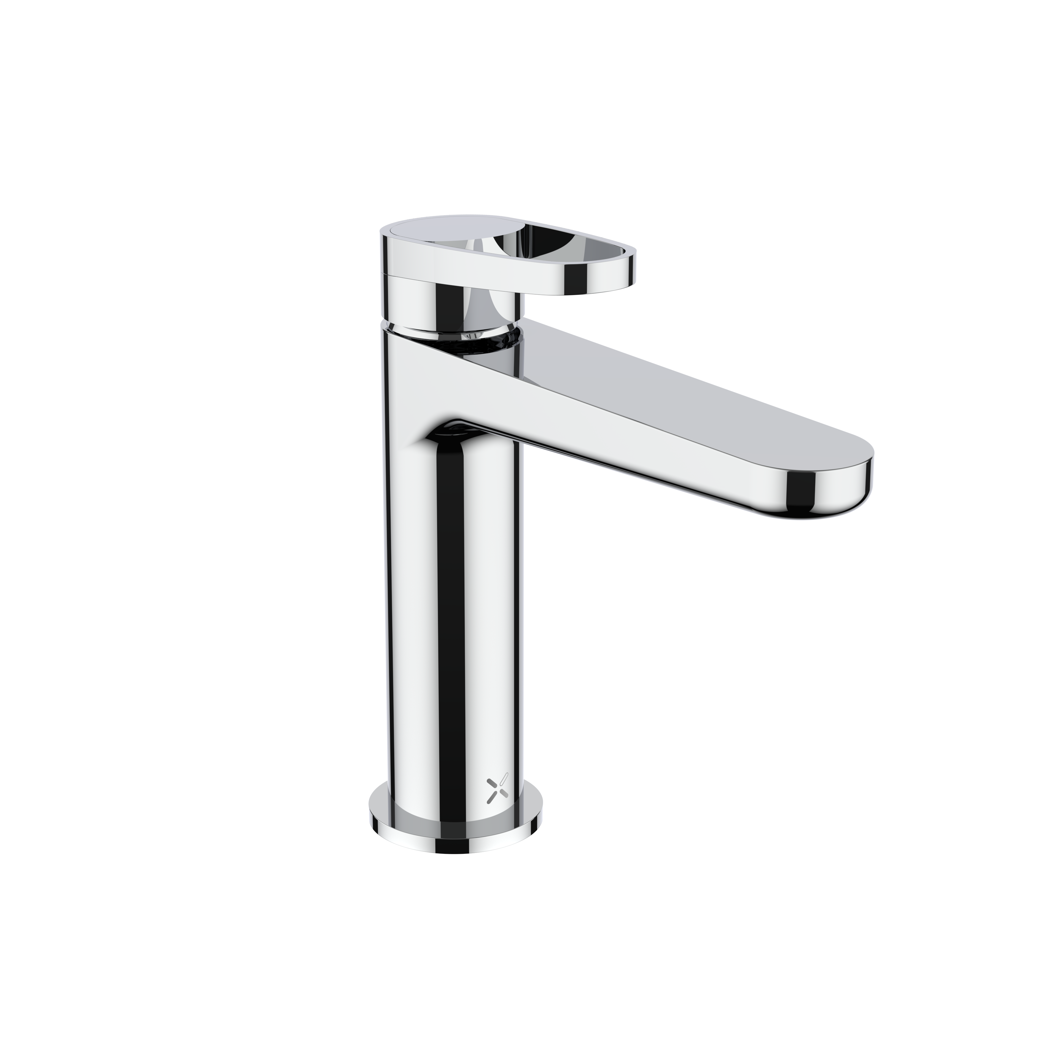 Crosswater Lazo Monobloc Basin Mixer Tap Chrome