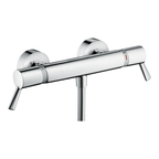 hansgrohe Ecostat Comfort Thermostatic Shower Mixer Valve with extra long handles, Chrome