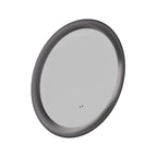 HiB Vaida 80 Brushed Steel Mirror
