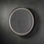 HiB Vaida 80 Brushed Steel Mirror