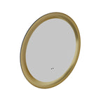 HiB Vaida 60 Brushed Brass Mirror