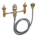 Hansgrohe Basic Set For 4 Taphole Rim Mounted Bath Mixer Tap
