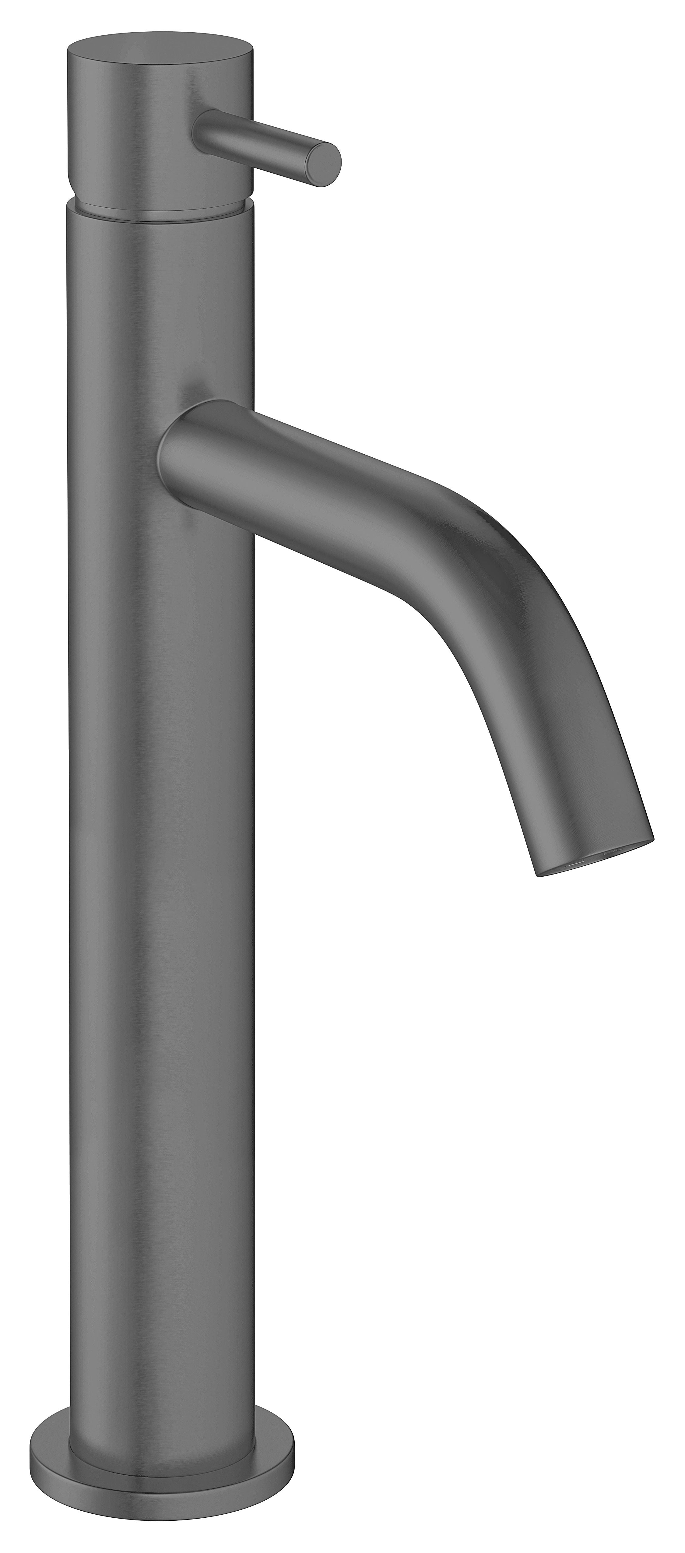 Crosswater MPairO Tall Basin Monobloc Slate