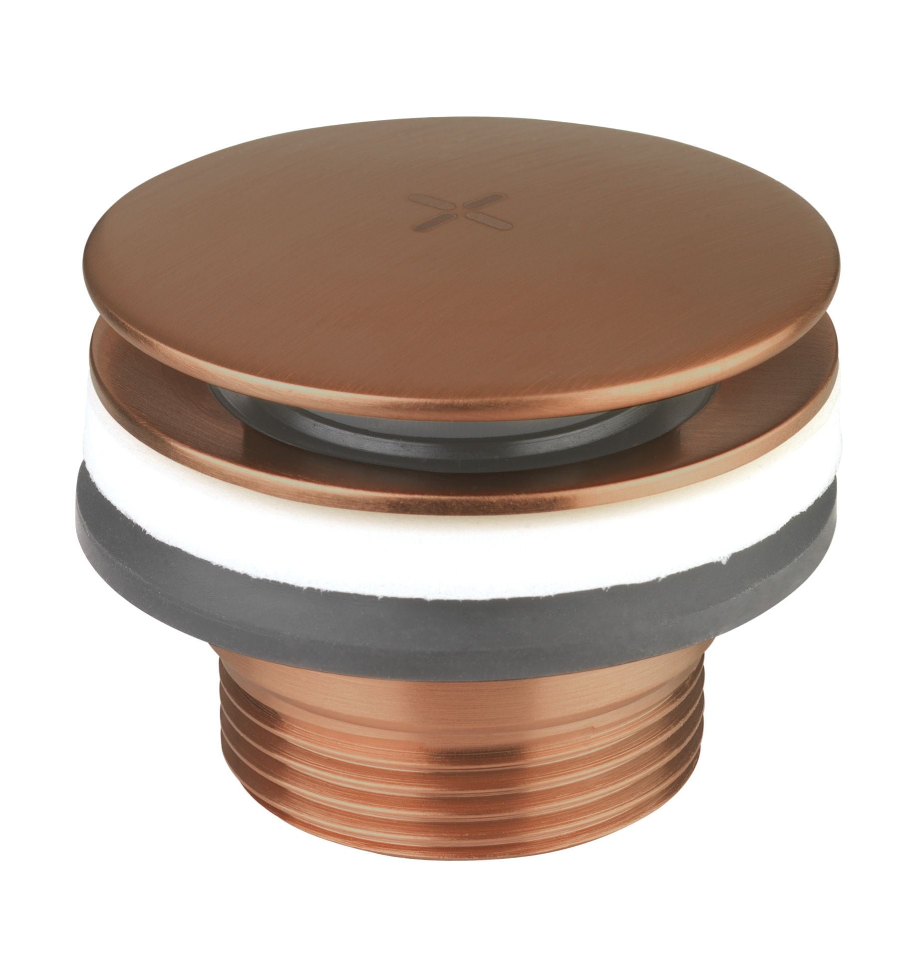 Crosswater Pro Universal Basin Click Clack Waste Brushed Bronze