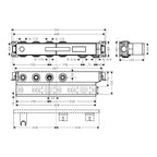 hansgrohe RainSelect Basic Set for 2 Outlets