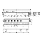 hansgrohe RainSelect Basic Set for 4 Outlets