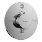 hansgrohe ShowerSelect Comfort S Thermostatic Shower Mixer Valve, 1 Outlet, Chrome