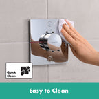 hansgrohe ShowerSelect Comfort E Thermostatic Shower Mixer Valve, 2 Outlets, Chrome