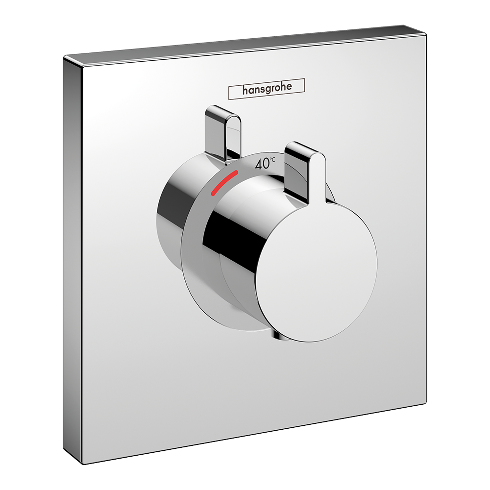 hansgrohe ShowerSelect HighFlow Thermostatic Shower Mixer Valve, Chrome