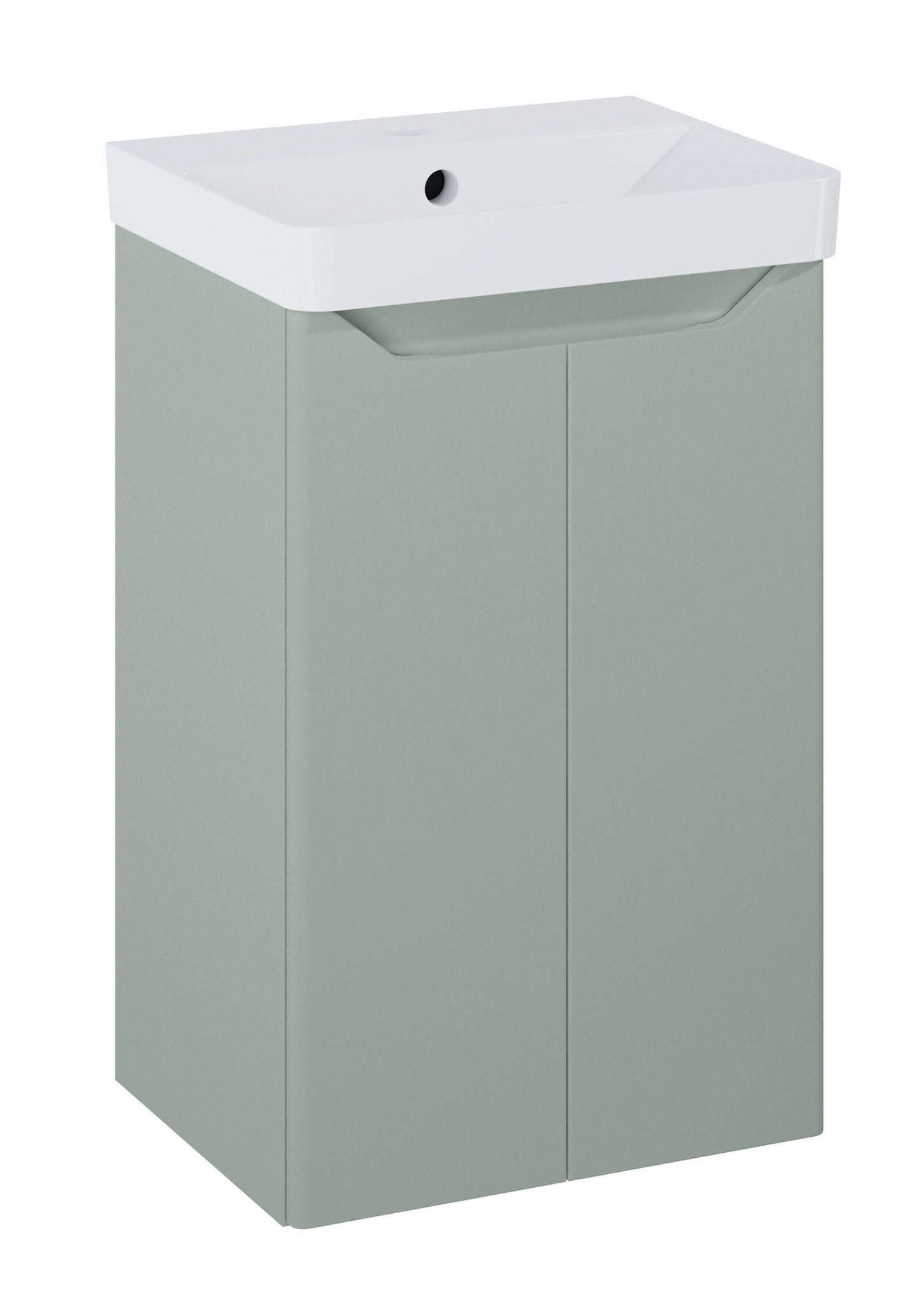 iflo Jalon 400 2 Door Wall Hung - Sage Green