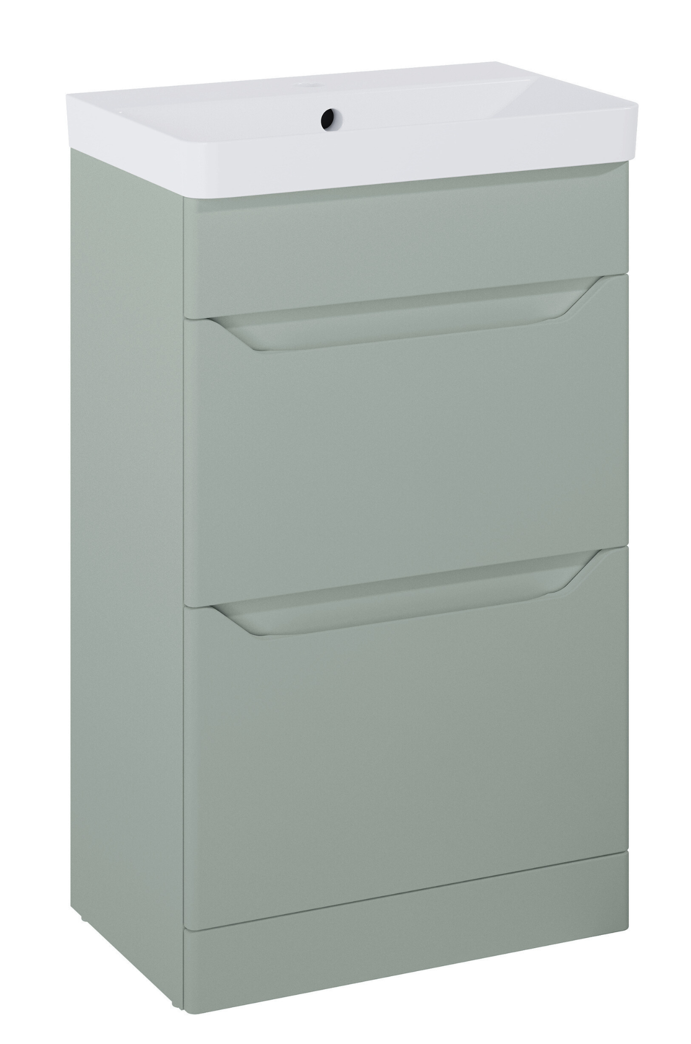 iflo Jalon 500 2 Drawer Floor Standing - Sage Green