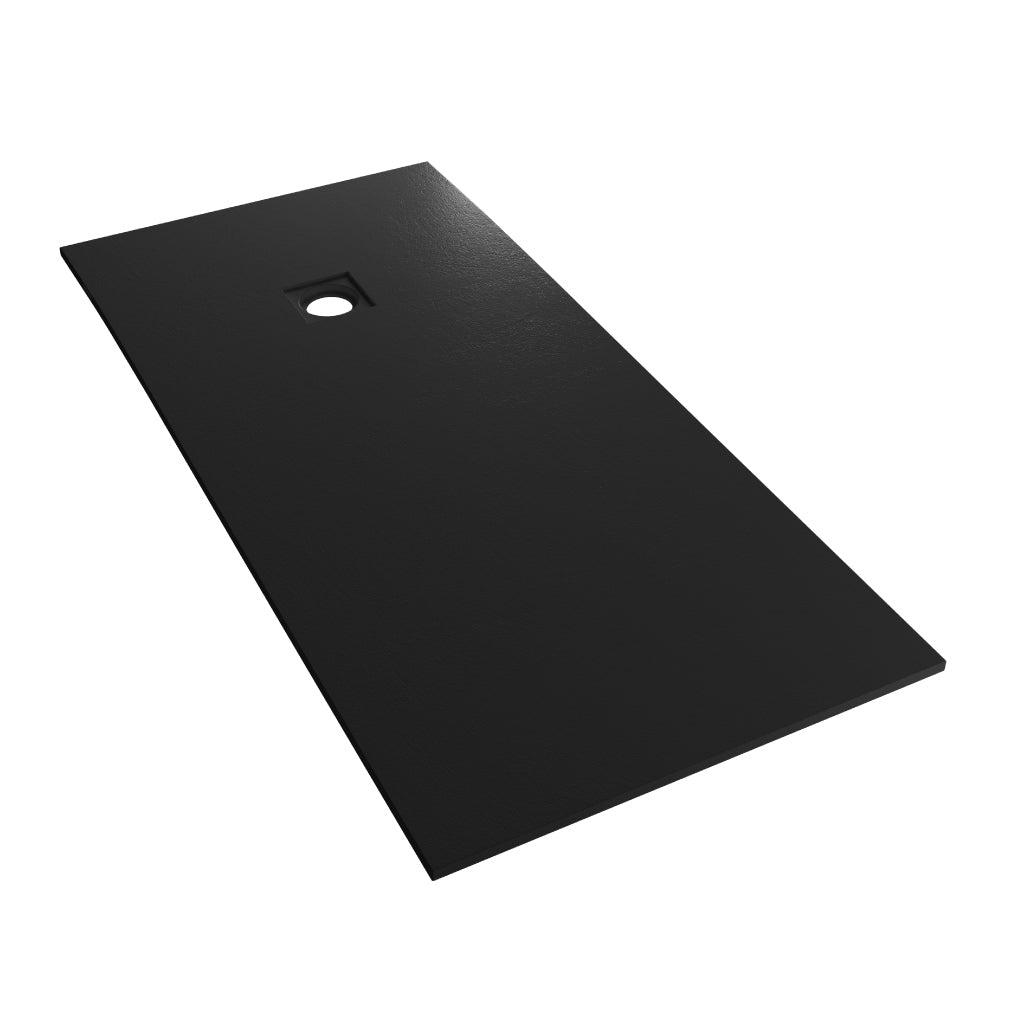 Eastbrook  Crossland  1700 x 900mm Rectangular Shower tray with Slate Finish - Black 159.3054