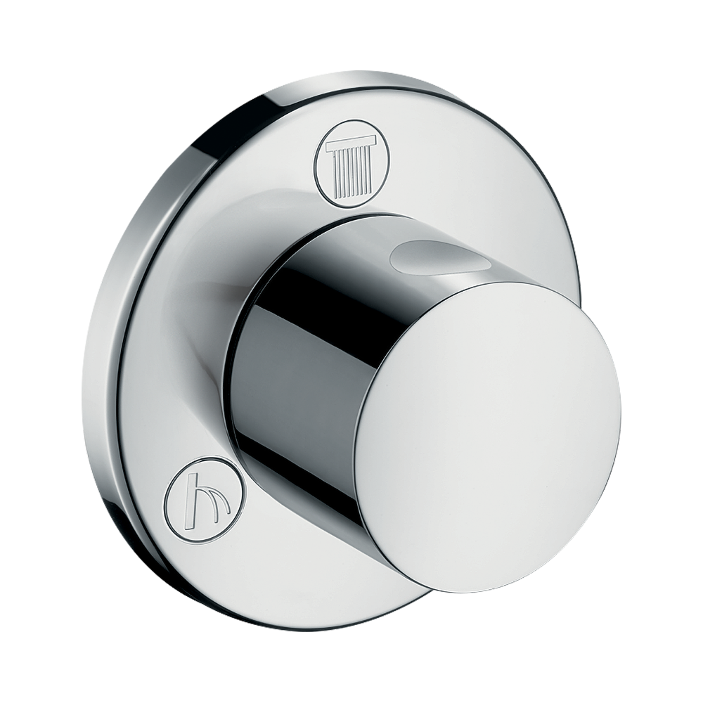 hansgrohe Shut-off/ diverter Valve S Trio/ Quattro, Chrome