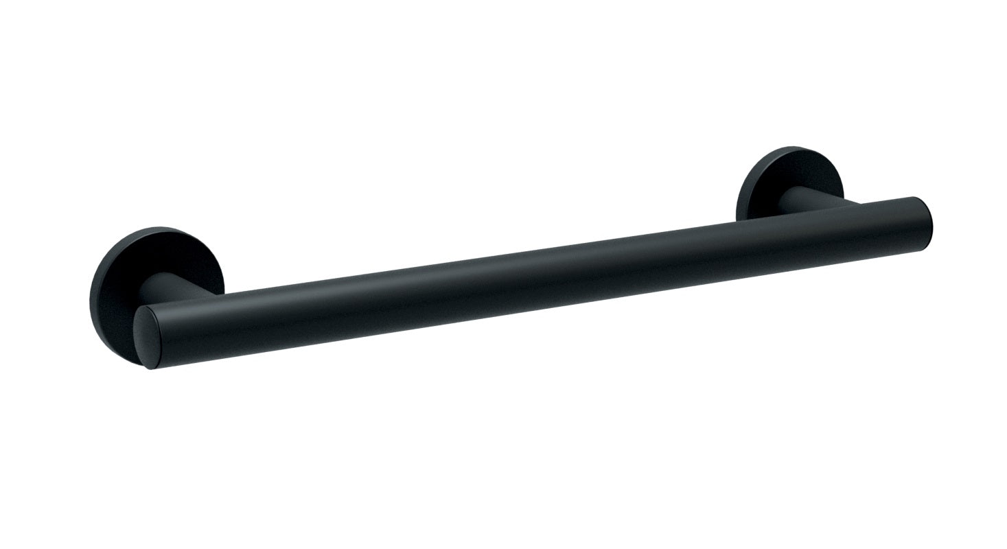 Bathex Yardley 450mm Grab Rail Black