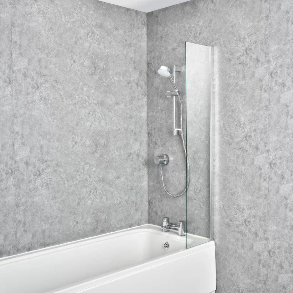 Mira Elevate Static Panel 300 Bath Screen 2.1814.109