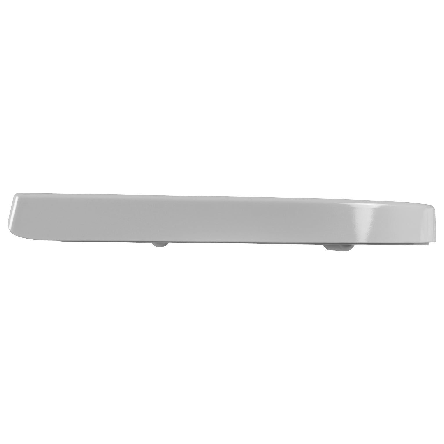 Wirquin Celmac Disco D-Shaped Soft Close Toilet Seat & Cover With Stainless Steel Hinges White