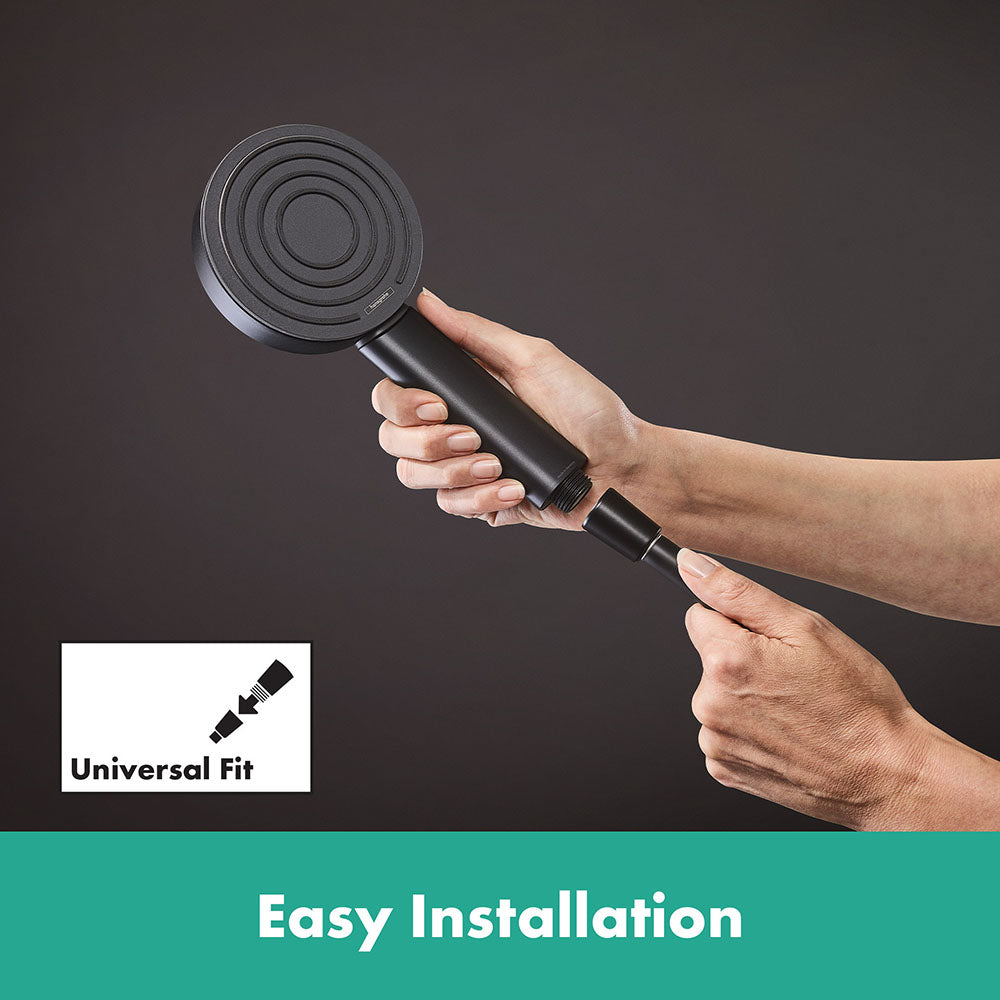 Hansgrohe Pulsify S Hand Shower 105 1 Jet Matt Black