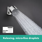 Hansgrohe Pulsify S Overhead Shower 105 1 Jet Chrome