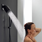 Hansgrohe Pulsify S Overhead Shower 105 1 Jet Ecosmart+ Matt Black
