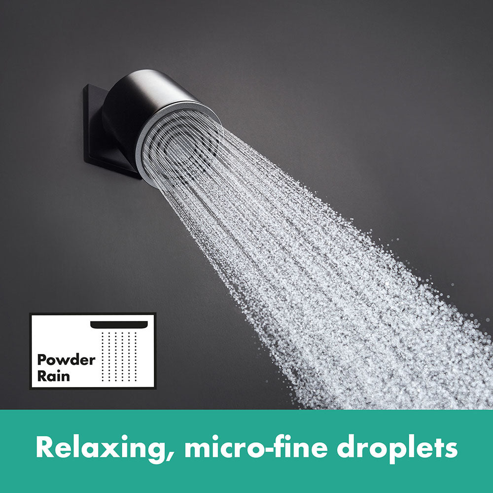 Hansgrohe Pulsify S Overhead Shower 105 1 Jet Matt Black