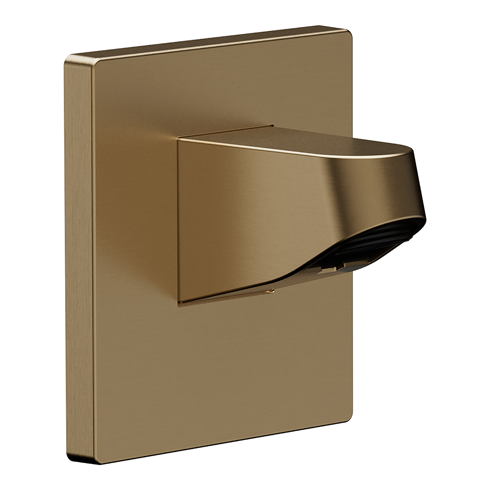 hansgrohe Pulsify Wall Connector for Shower Head 105, Brushed Bronze