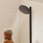 hansgrohe Pulsify S Fixed Shower Head 260 1 Spray, Matt Black