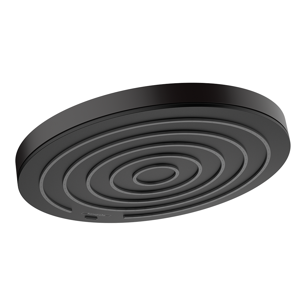hansgrohe Pulsify S Fixed Shower Head 260 1 Spray, Matt Black
