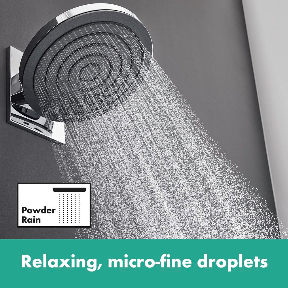hansgrohe Pulsify S Fixed Shower Head 260 1 Spray EcoSmart, Chrome