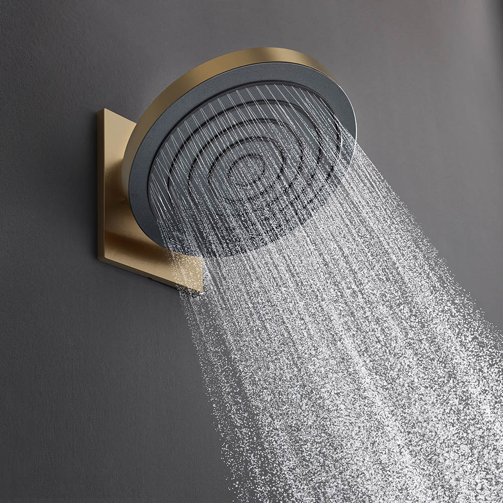hansgrohe Pulsify S Fixed Shower Head 260 1 Spray EcoSmart, Brushed Bronze