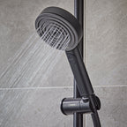 Hansgrohe Pulsify Select S Shower Set 105 3Jet Relaxation Ecosmart With Shower Bar 650mm Matt Black