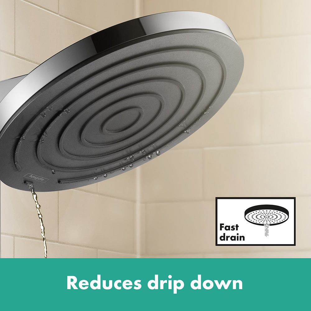 Hansgrohe Pulsify S Showerpipe 260 1Jet Ecosmart With Showertablet Select 400 Chrome