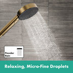 hansgrohe Pulsify S Thermostatic Shower Mixer Set 260 with ShowerTablet Select 400, Brushed Bronze