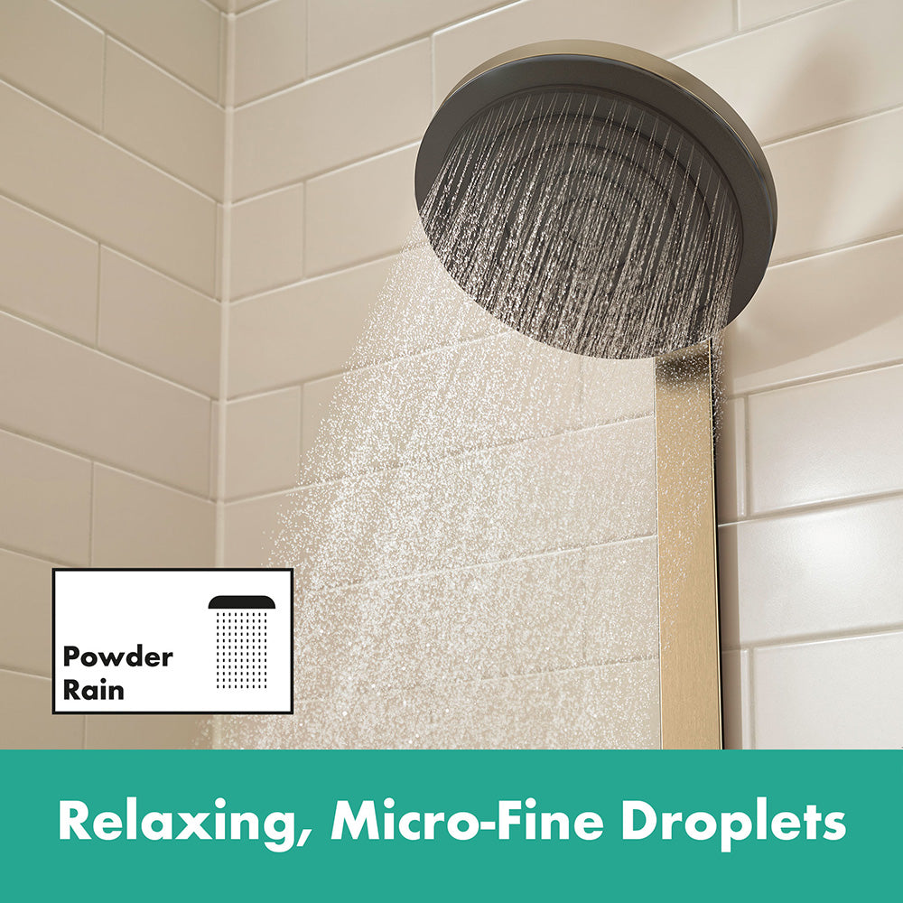 hansgrohe Pulsify S Thermostatic Shower Mixer Set 260 with ShowerTablet Select 400, Brushed Bronze