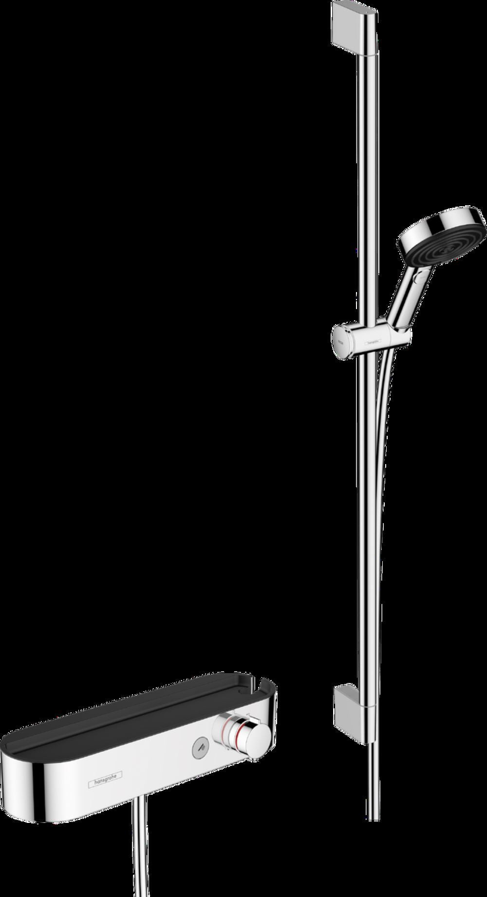 hansgrohe Pulsify Select S TSM Set 105 Relaxation with ShowerTablet 400, Chrome
