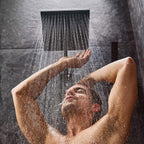 hansgrohe Pulsify E Fixed Shower Head 260 1 Spray, Matt Black
