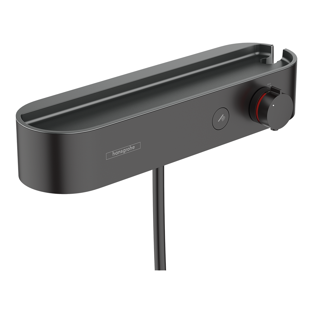 Hansgrohe Showertablet Select Shower Thermostatic 400 For Exposed Installation Matt Black