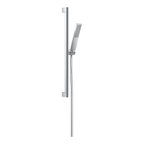hansgrohe Pulsify E Shower Handset 100 1 Spray EcoSmart with Shower Rail 65 cm, Chrome
