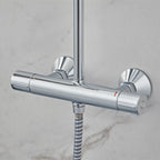 Hansgrohe Vernis Blend Showerpipe 200 1 Jet Ecosmart With Thermostatic Chrome