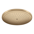 hansgrohe Croma Fixed Shower Head 280 1 Spray EcoSmart, Brushed Bronze