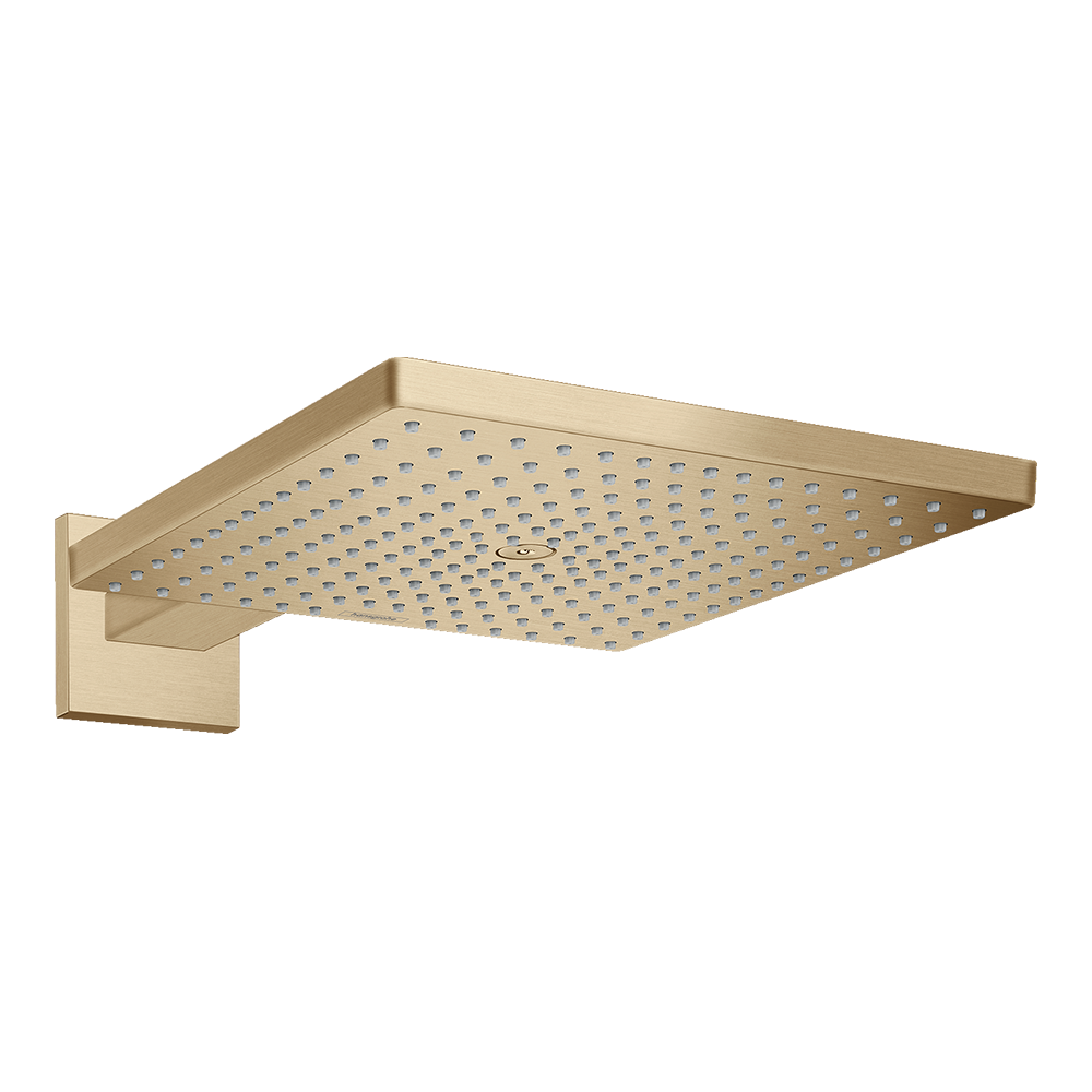 hansgrohe Raindance E Fixed Shower Head 300 1 Spray with shower arm, Brushed Bronze
