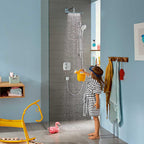 hansgrohe Croma E Fixed Shower Head 280 1 Spray, Chrome