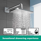 hansgrohe Croma E Fixed Shower Head 280 1 Spray EcoSmart, Chrome