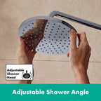 Hansgrohe Vernis Blend Overhead Shower 200 1 Jet Green Chrome