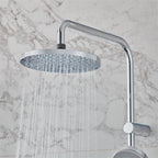 Hansgrohe Vernis Blend Showerpipe 200 1 Jet Ecosmart Reno Chrome