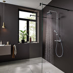 Hansgrohe Vernis Blend Showerpipe 200 1 Jet With Thermostatic Chrome