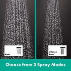 Hansgrohe Vernis Blend Shower Set 100 Vario Ecosmart With Shower Bar Crometta 650mm Chrome