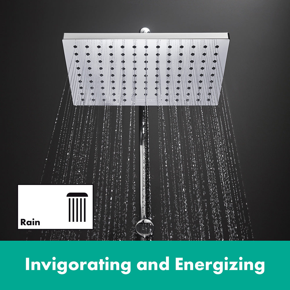 Hansgrohe Vernis Shape Overhead Shower 230 1 Jet Lowpressure Chrome